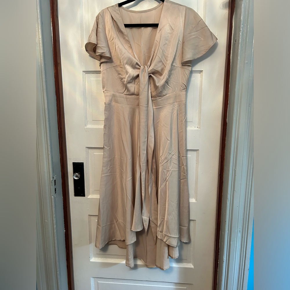 High low midi dress